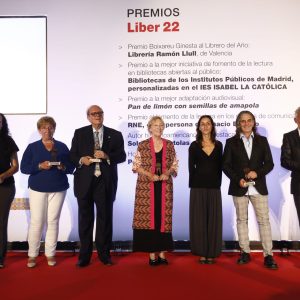 Entrega de los Premios Liber 2022 que concede la FGEE que organiza este año Fira Barcelona.